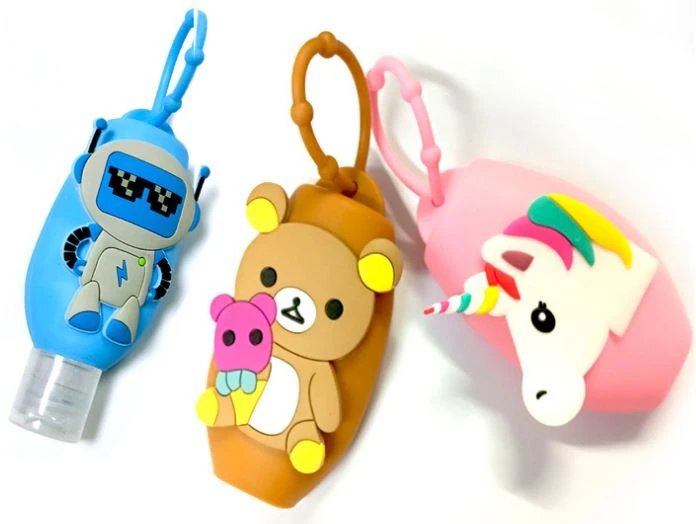 silicone hand sanitizer holders