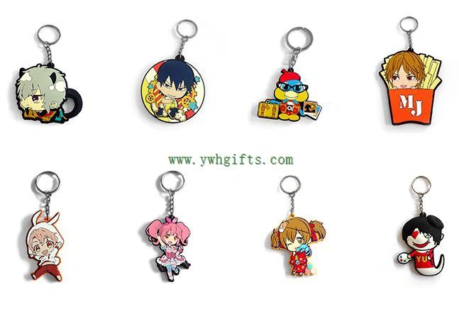 Pvc Rubber Keychain