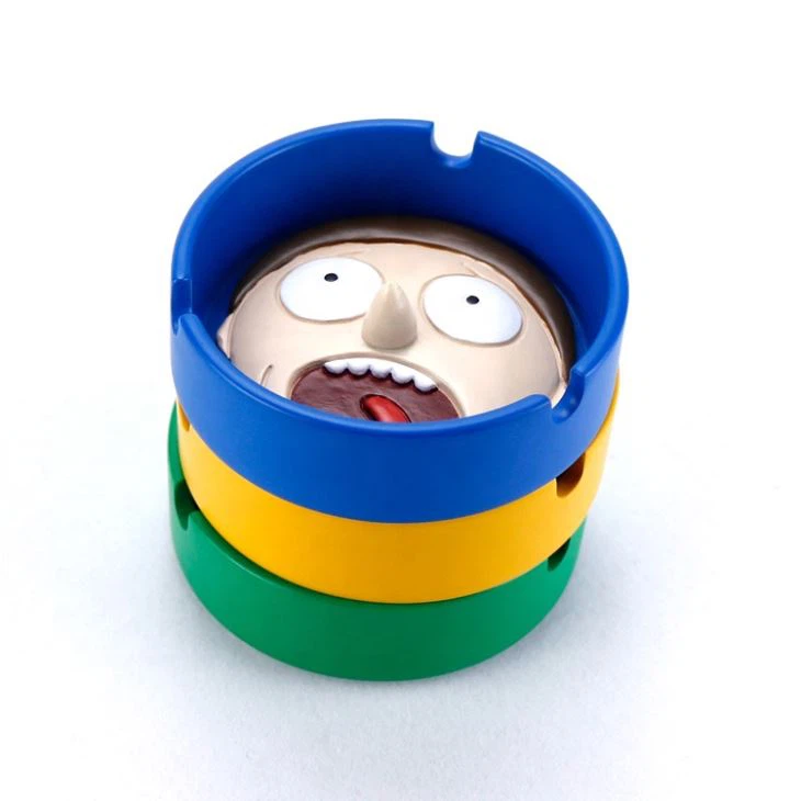 Custom Cute Cartoon Silicone Rubber Ashtray