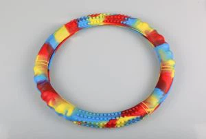 Gorchuddion Olwyn Llywio Car Silicôn Gwresogi Custom