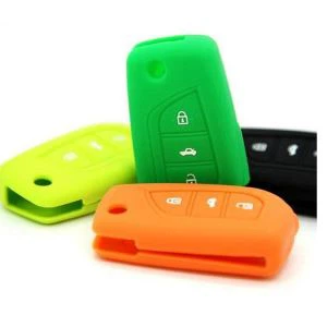 Clawr Allwedd Car Silicone