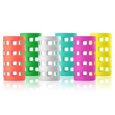 Silicone Glass Botel Amddiffynnol Sleeve Insulating Carrier
