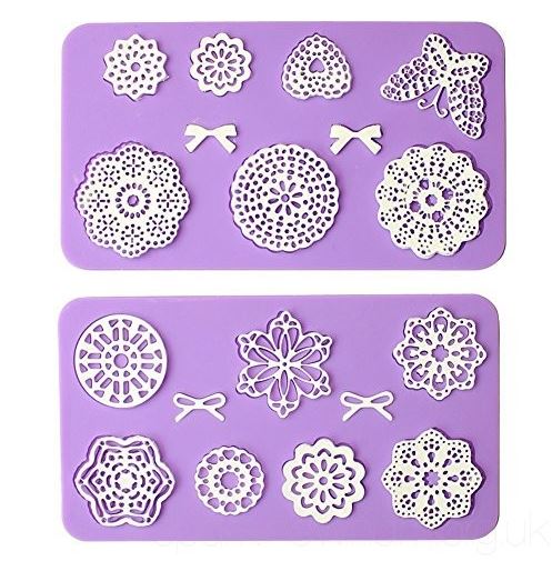 Silicone Cake Mould Edible Sugar Lace Mat
