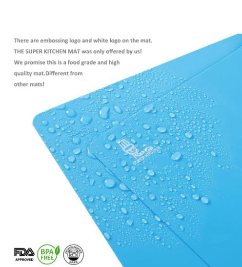 Customized Waterproof Sandless Silicone Beach Mat