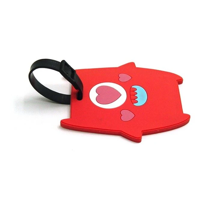 Silicone Travel Luggage Tag Name Tag Boarding Cards For Bag
