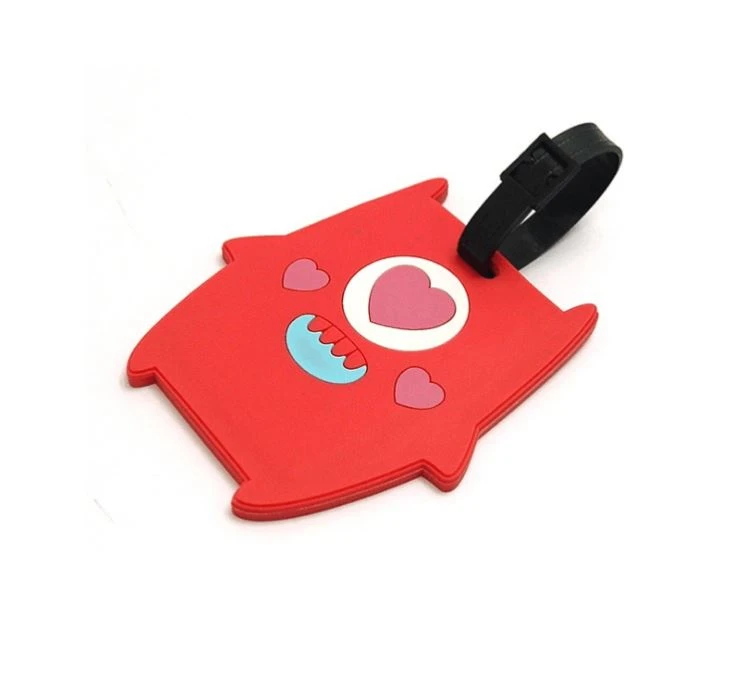 Silicone Travel Luggage Tag Name Tag Boarding Cards For Bag