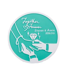 Syniadau Coasters PVC Personol Ffefrynnau Priodas