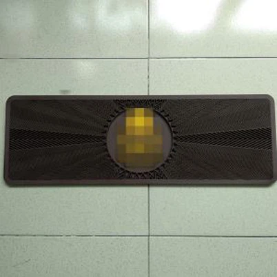 Mat Rwber Dimple Dimple Spill Bar Stribed Mawr Luxury wedi'i frandio