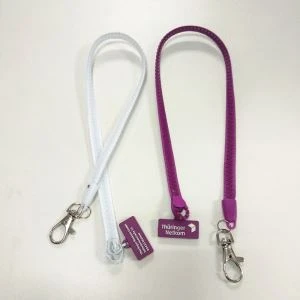 Bathodyn PVC Ffasiwn Personol Pull Zipper Lanyard