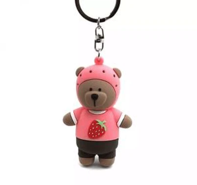 Tag Allwedd Cadwyn Allweddol 3D PVC