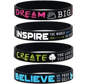 Bracelet Band Arddwrn Silicone Rhodd