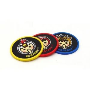 Coaster Diod Coaster Meddal Pvc Bar Gwrthiannol Dŵr Gwres