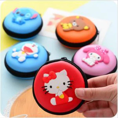 Blwch Clustffonau Bag Coin Mini Pwrs Coin Silicôn