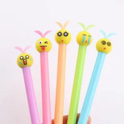 Pen Cap Topper pensil PVC meddal 3D