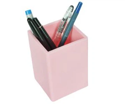 Deiliad Pen Pen Desg Banc Gweithredol PVC