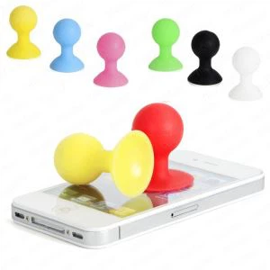 Sucker Stondin Iphone Silicôn Octopus Ball