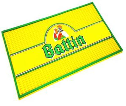 Gwasanaeth Cwrw Rhedwr Mat Rwber Bar Bar Doniol PVC