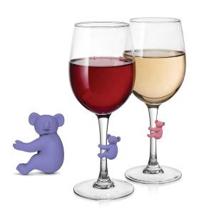 Charms Gwin Silicôn Marcwyr Diod Koala