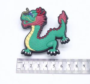 Magnet Oergell Siâp Anifeiliaid Rwber Pvc Meddal