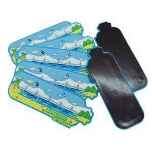 Sticeri Oergell PVC Cofroddion ar gyfer Atyniadau Twristiaid