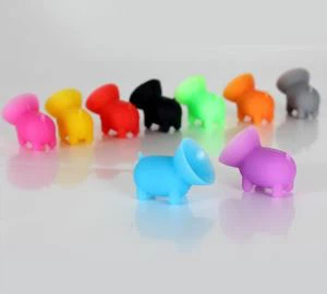 Deiliad Ffôn Symudol Silicôn Moch Ciwt