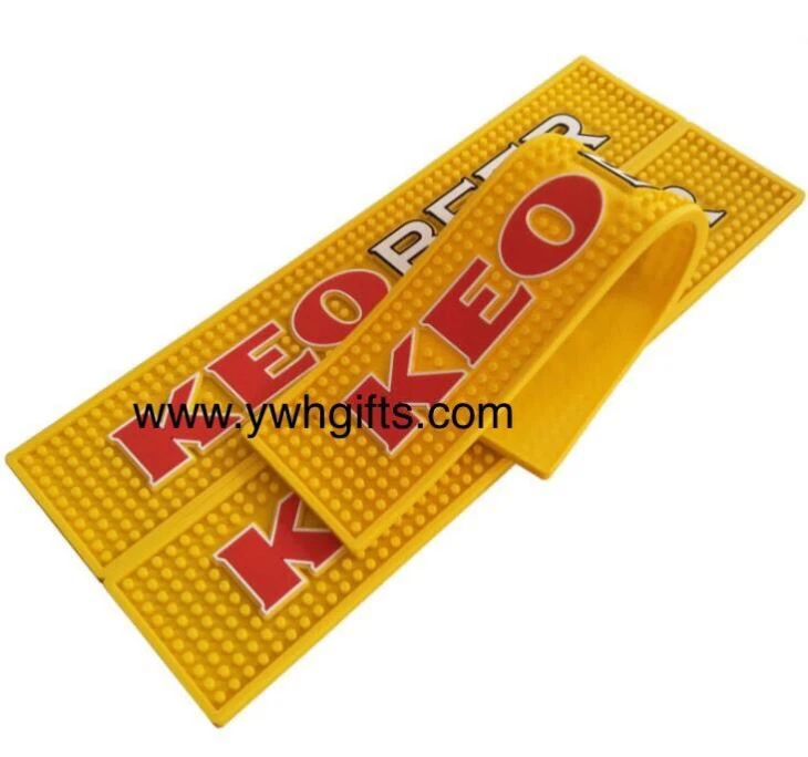 Soft Pvc Rubber Table Bar Mat For Brand Promotion