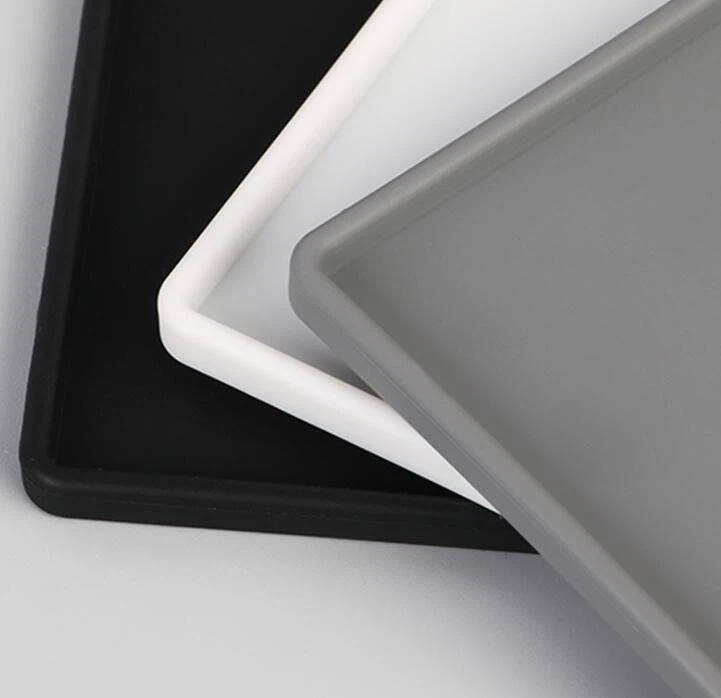 Square Silicone Coaster Water Filter Pad Rubber Cup Mat