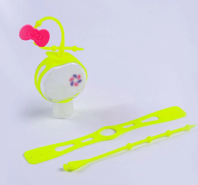 30ml 50ml 60ml Silicone Hand Sanitizer Perfume Bottle Holder Silicone Sleeve Case Cover Holder