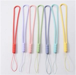 Rhodd Hyrwyddo Stretch Silicone Lanyard Rubber Wrist Strap Lanyard