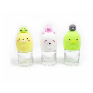 PVC 3d Bottle Cap Kawaii Bottle Covers