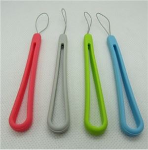 Rwber Meddal Silicone Hand Wrist Lanyards Ar gyfer Potel Cwpan