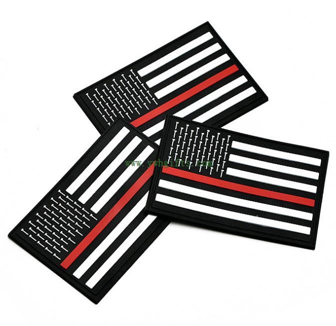 Bag Accessories Clothing 3D Pvc Rubber Patches Silicone Labels